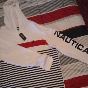 Men's XL Long sleeve shirt with Hood Nautica